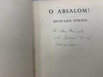 Lot 1607 - Howard Spring novels