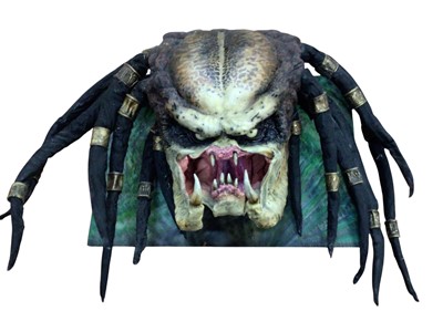 Lot 2633 - Predator mask on backing board (1)