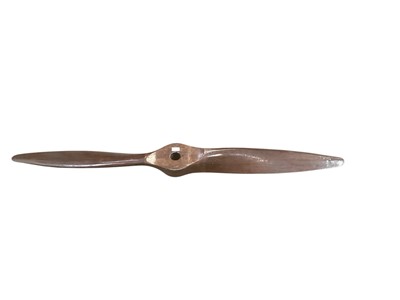Lot 2638 - Old wooden aircraft propeller, apparently unmarked, 168cm in overall length