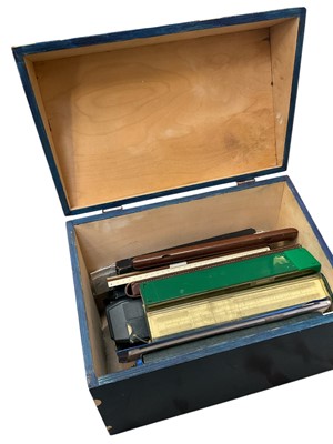 Lot 2665 - An extensive collection of slide rules