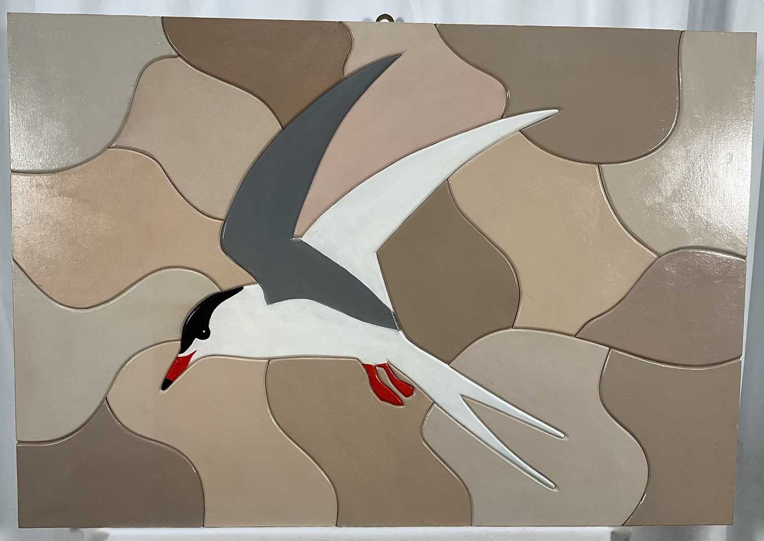 Lot 165 - Henry Estcourt, contemporary, acrylic on board - The Tern, 49cm x 71cm