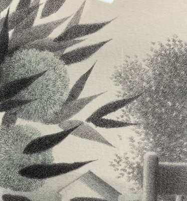 Lot 172 - Robert Kipniss (b.1931) two signed limited edition lithographs, landscapes, numbered 130/150 and 154/175, 22cm x 17cm and 17cm square, both in glazed frame (2)