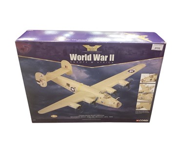 Lot 2722 - Corgi Aviation Archive 1:72 scale model of a B-24D Liberator aircraft, boxed.