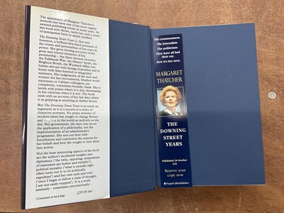 Lot 1605 - Two signed Margaret Thatcher autobiographies - The Path to Power; The Downing Street Years, first editions