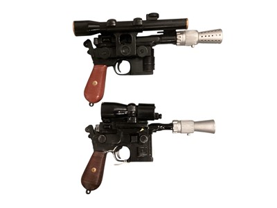 Lot 13 - Star Wars metal & plastic DLT-19 Clone Blaster with laser sight