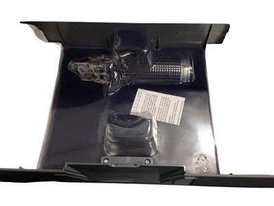 Lot 16 - Disney Star Wars Cal Kestis lightsaber hilt, in box with 36" blade (1)