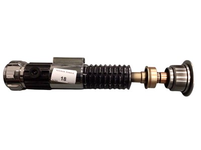 Lot 18 - Disney Star Wars loose Obi Wan Kenobi lightsaber hilt with 36" blade 91)