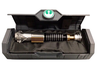 Lot 25 - Disney Star Wars Obi Wan Kenobi lightsaber hilt, boxed (1)