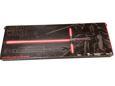 Lot 46 - Hasbro Star Wars The Black Series Kylon Ren Force FX lightsaber, boxed (1)