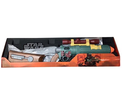 Lot 47 - Hasbro Star Wars Boba Fett Blaster EE3-Nerf Gun, boxed & one other (2)