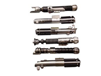 Lot 358 - Selection of loose lightsaber hilts (qty)
