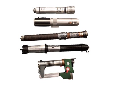Lot 358 - Selection of loose lightsaber hilts (qty)