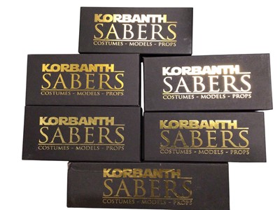 Lot 357 - Selection of lightsaber & lightsaber hilt boxes (empty) (qty)