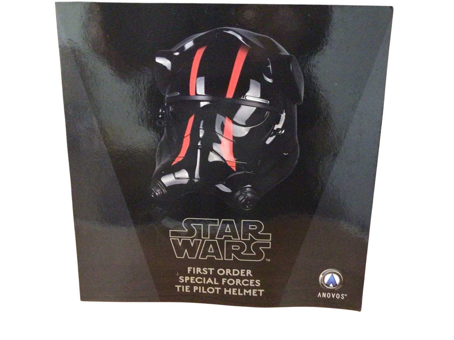Lot 52 - Anovos Star Wars First Order Special Forces TIE Pilot Helmet, boxed