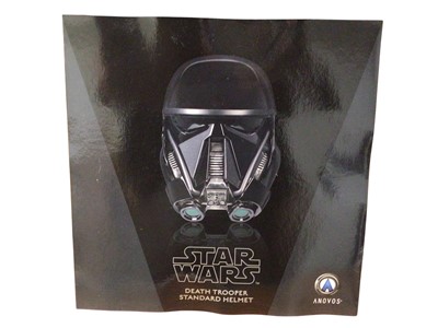 Lot 59 - Anovos Star Wars Death Trooper Standard Helmet, boxed