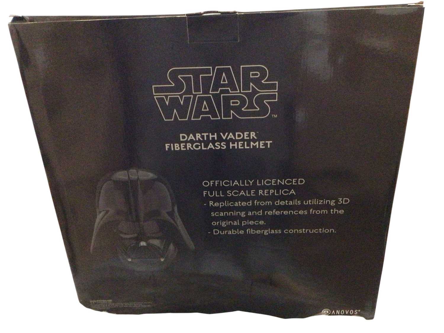Lot 60 - Anovos Star Wars Darth Vader Fibreglass Helmet, boxed