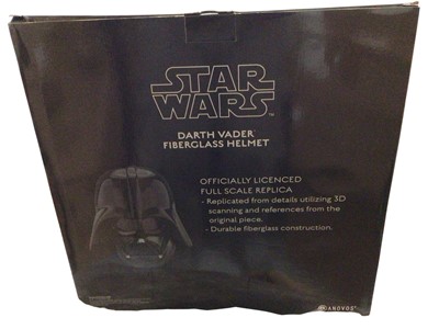 Lot 60 - Anovos Star Wars Darth Vader Fibreglass Helmet, boxed