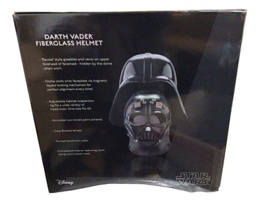 Lot 60 - Anovos Star Wars Darth Vader Fibreglass Helmet, boxed