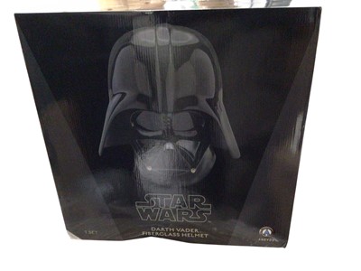Lot 61 - Anovos Star Wars Darth Vader Fibreglass helmet, boxed