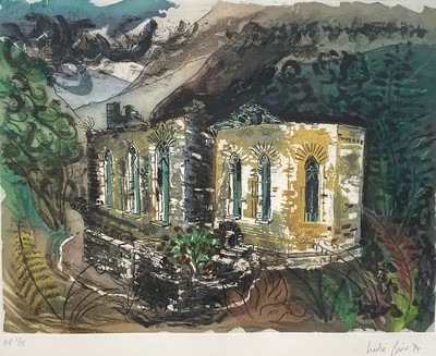 Lot 205 - Luke Piper (b.1966), etching and aquatint, St Gaudenzio, Switzerland (1994), AP/15, signed in pencil, framed and glazed