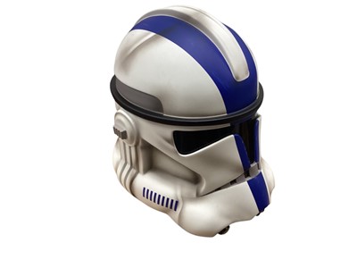 Lot 79 - Cybercraft Star Wars 501st Phase 2 "Weathered" Clone Trooper Helmet (1)