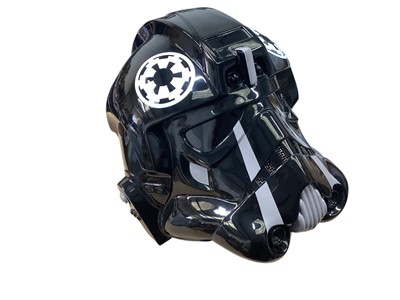 Lot 80 - Cybercraft Star Wars Rogue One Elite TIE Pilot Helmet (1)