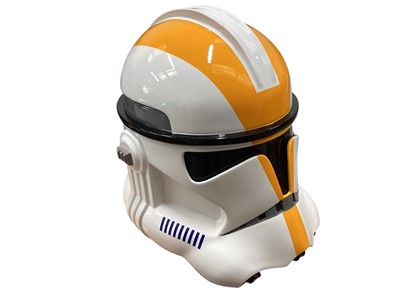 Lot 82 - Cybercraft Star Wars Clone Wars 212th Phase 2 Clone Helmet (1)
