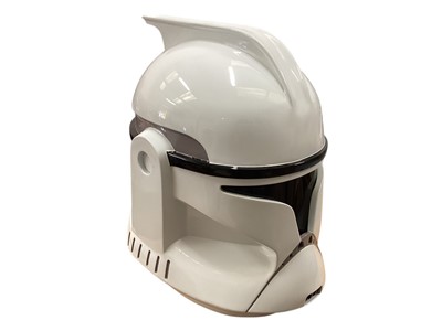 Lot 87 - Cybercraft Star Wars Clone Wars Phase 1 Clone Trooper Helmet (1)