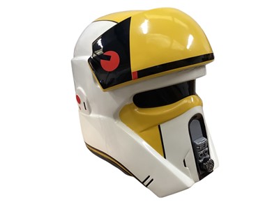 Lot 88 - Cybercraft Star Wars Battlefront Shore Trooper Artillery Commander Helmet (1)
