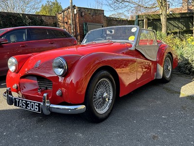 Lot 69 - 1955 Triumph TR2, reg. no. TAS 306, chassis no. TS5417.