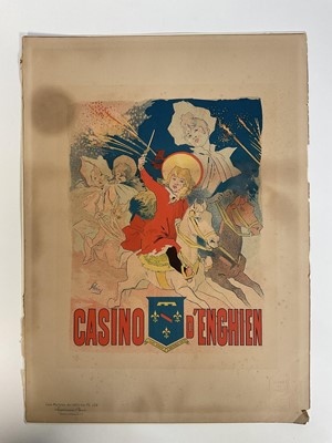 Lot 304 - Les Maîtres de L'Affiche Imprimerie Chaix 1890-1900, six coloured lithograph plates, with blind stamps, laid on card