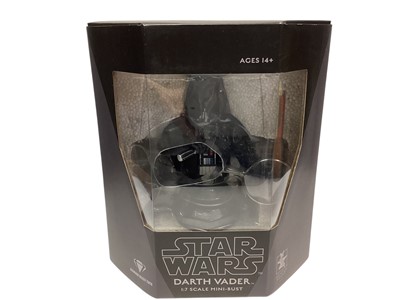 Lot 291 - Gentle Giant Star Wars Darth Vader 1:7 scale mini-bust, boxed (1)