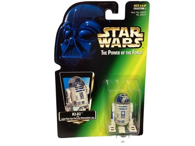 Lot 296 - Hasbro Trade Box of twelve Star Wars The Power of the Force R2-D2 with light-pipe eye port & retractable leg, (1)