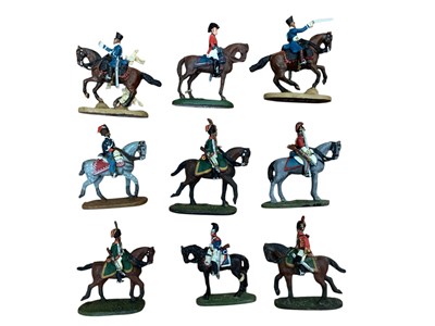 Lot 2027 - Collection of approximately 200 Del Prado lead Napoleonic soldiers