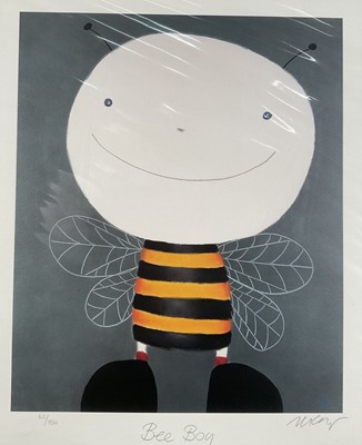 Lot 71 - Mackenzie Thorpe (b. 1956) lithograph - ‘Bee Boy’, 2001, signed titled stamped and numbered 62/850, with Certificate of Authenticity, unframed