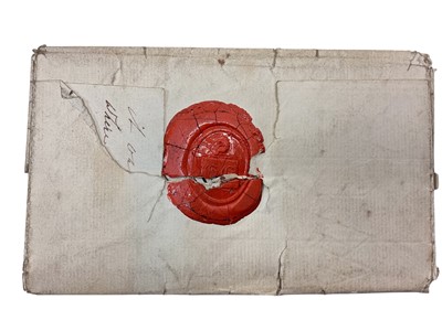 Lot 75 - The death of Napoleon Bonaparte, 5th May 1821 on St. Helena, historically important first hand detailed written account of Napoleon's death and the subsequent events following it in the form of t...