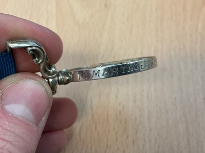 Lot 23 - Liverpool Shipwreck and Humane Society's Marine Medal, 38mm type, named to Martin J. Byrne. For Gallant Service 3/4/27. in box of issue.