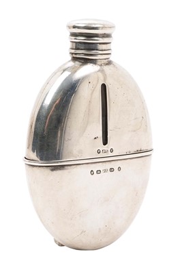 Lot 283 - Victorian silver spirit flask