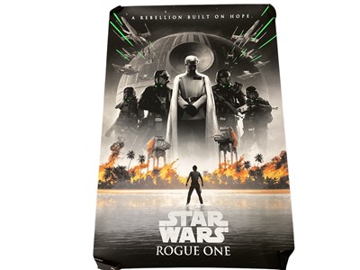 Lot 304 - Star Wars Rogue One "A Rebellion Built on Hope" limited edition 46/150 Movie Poster TM LucasFilms Ltd SWR1630SSV (1)