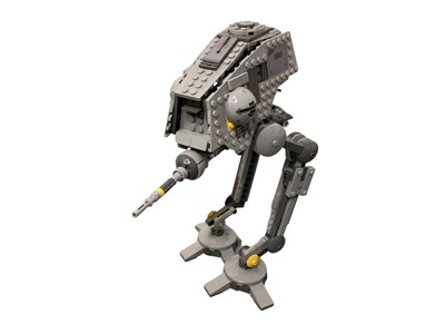 Lot 310 - Lego Star Wars At-ST and one other, both constructed (2)