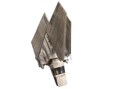 Lot 324 - Star Wars Imperial Shuttle, Rebel Transporter and two Globes, all constructed (4)