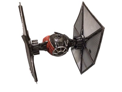 Lot 327 - Star Wars TIE Fighter (Wing 630mm high), constructed (1)