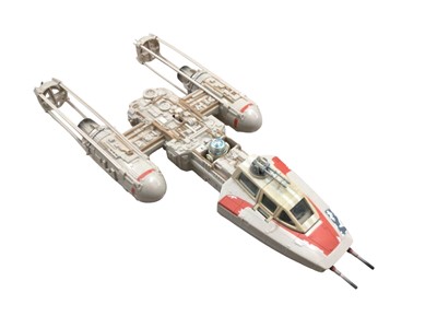 Lot 330 - Star Wars Y-Wing Fighter & Two X-Wing Fighters, all constructed (3)