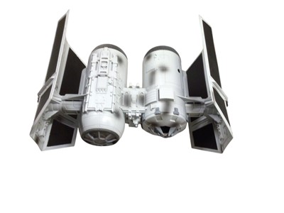 Lot 332 - Star Wars TIE Fighters & TIE Bomber, all constructed (3)