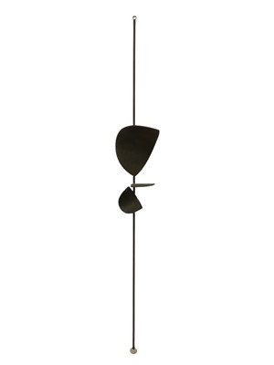 Lot 1037 - *Robert Adams (1917-1984) - Metal sculpture maquette, Forms hanging