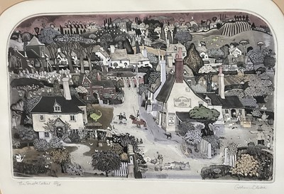 Lot 264 - Graham Clarke (b. 1941) three etchings. The Snook Cocker 251,300, 40cm x 59cm, Gruntled 251/300, 40cm x 59cm, Excelsior 249/300, 39cm x 46cm, all in glazed frames (3)
