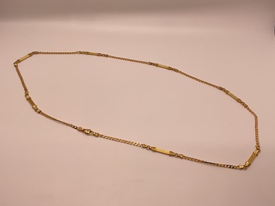 Lot 35 - 9ct gold chain/necklace