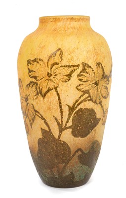 Lot 54 - Daum glass vase