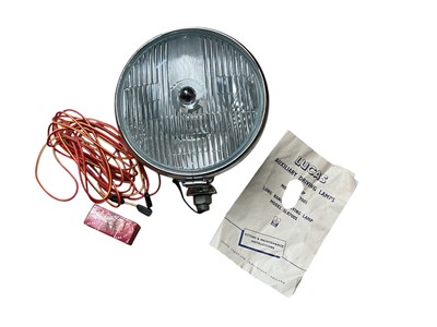 Lot 3 - New old stock Lucas auxiliary driving lamp, model SFT700S / SLR700S in original box.