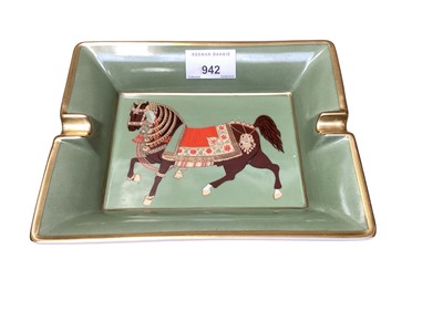 Lot 942 - Hermes rectangular ashtray